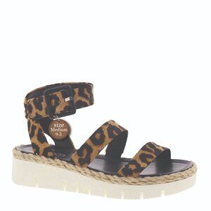 Jackson 2 Platform Sandal Shoes Camel by Sarto Franco